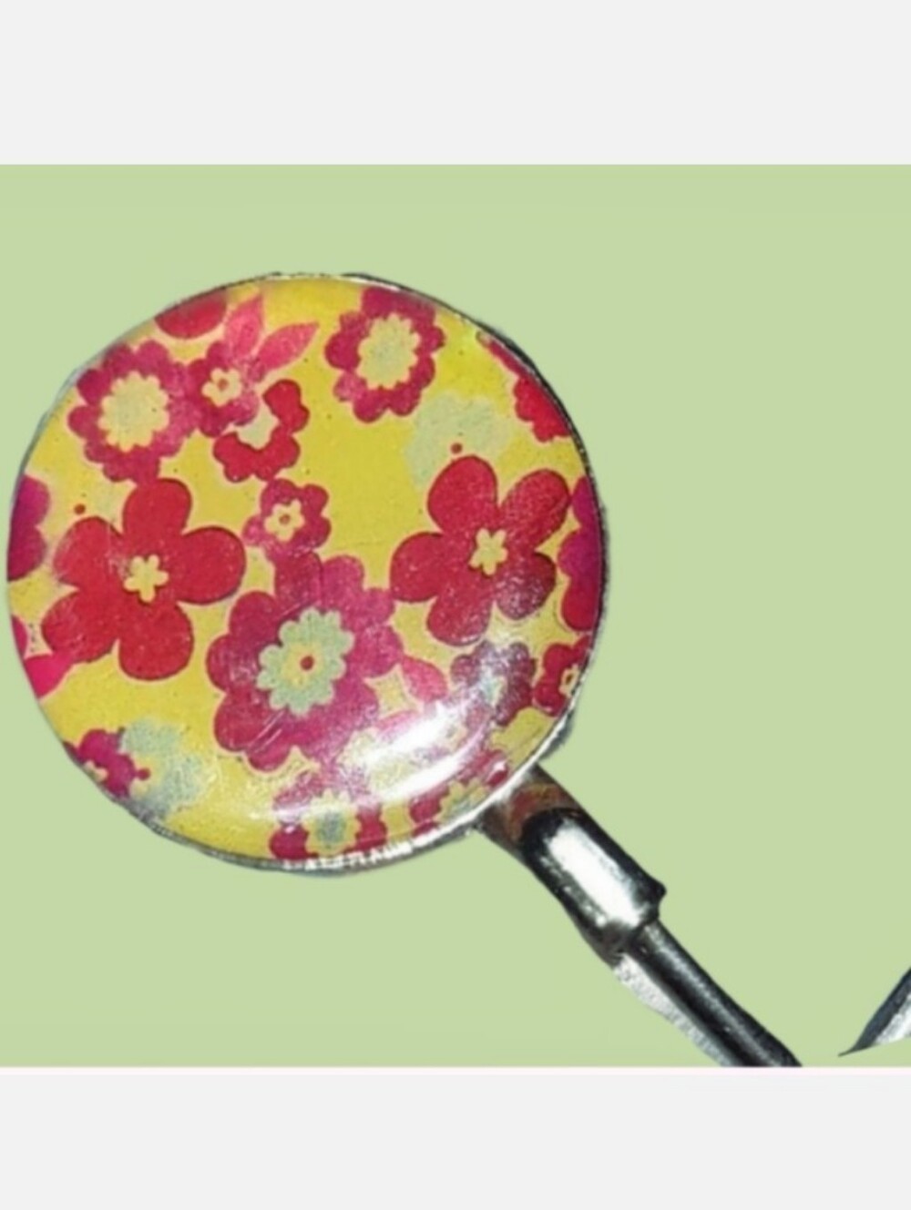 Flower Power Imported Handbag Hanger Hook